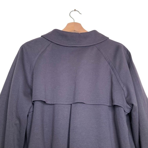 Sandro Sportswear Women's Dark Gray Round Collar Jacket Size XL - Picture 4 of 11